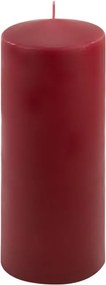 Gyertyakészlet 25 cm Ø 10 cm  4 db bordó