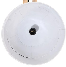 fehér mennyezeti lámpa 25 W 105x30x65-108 cm E27