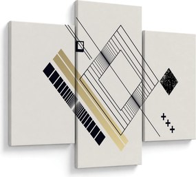 Kép - Geometriai formák N⁰6 (90x60 cm)