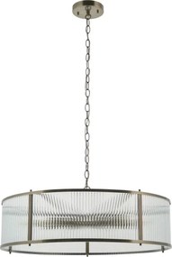 Endon 119455 - RIDGETON láncos csillár 8xE14/7W/230V sárgaréz