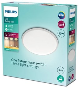 Philips - LED Dimmelhető fürdőszobai lámpa SCENE SWITCH LED/12W/230V IP44