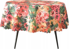 Abrosz Foltálló Kör MIX Virágok 160 CM Kör Piros Zöld
