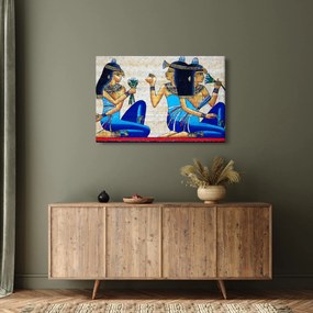 Kép - egyiptomi festmények (90x60 cm)