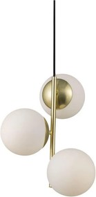 NORDLUX 48603035 LILLY Többágú Függesztett Lámpa Fehér, Sárgaréz E14 IP20
