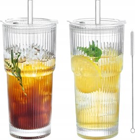 2x Kávés Poharak Latte Tea meleg hideg italok pohár szett