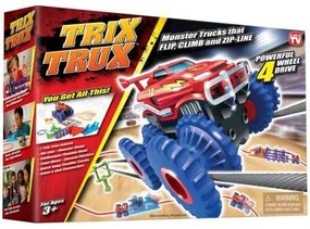Trix Trux Monster trükkös autópálya Játék Szett Fiúknak Legjobb Ajándék