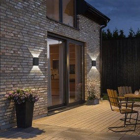 Brilagi - SUN GUARD LED 2W/3,7V 2000mAh IP45 napelemes fali lámpa