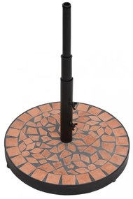 terrakotta kerek napernyő talp 12 kg