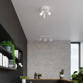 Sollux SL.1015 - Spotlámpa RING 3xGU10/10W/230V fehér