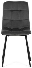 Étkezőszék garnitúra CT-281 GREY4, 4 db