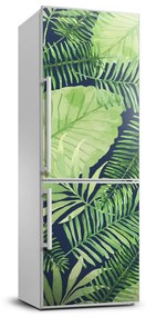 Hűtő matrica Trópusi levelek FridgeStick-70x190-f-108126805