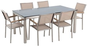 Kerti étkező szett Grosso (homokbézs). 1011748