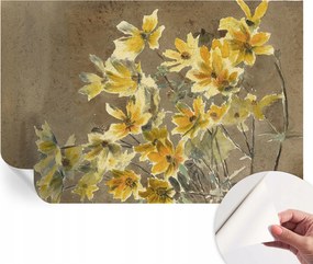 Fotótapéta Öntapadós Dekoratív tapéta Napsütötte csokor 104x70 cm