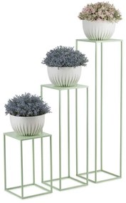 Virágállvány 100x24 cm világoszöld