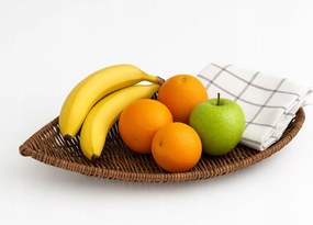 Dekorációs kosár 30x15x5 cm Cove barna