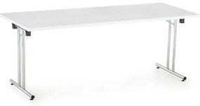 Impress összecsukható asztal 180 x 80 cm, fehér