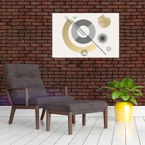 Kép - Geometriai formák N⁰2 (90x60 cm)