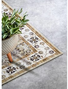Bézs szőnyeg 80x150 cm Saveh Cream Gold – Elle Decoration