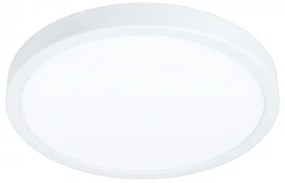 LED panel , 20W , falon kívüli , kerek , dimmelhető , meleg fehér , fehér keret , EGLO , FUEVA 5 , 99259