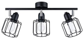 Sollux SL.1116 - Spotlámpa BELUCI 3xE14/40W/230V fekete