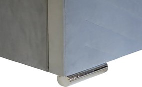 Kárpitozott ágy tárolóval és COOL matraccal 160x200 cm Menta