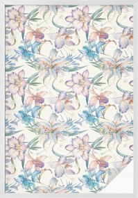 Ablakfólia Öntapadós Adatvédelem Virágos motívum 100x146 cm