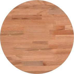 vidaXL tömör bükkfa kerek asztallap Ø30 x 1,5 cm