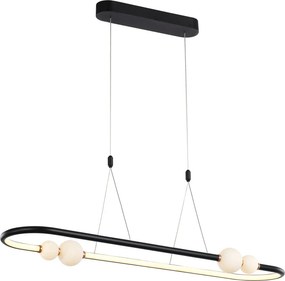 ITALUX PND-20112035-1CBL LOZANNA Modern Led Függesztett Lámpa Fehér, Fekete, Rózsaszín LED IP20