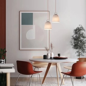 Fehér függőlámpa kerámia búrával Sewilla – Candellux Lighting