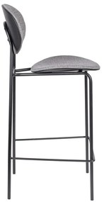 Szürke bárszék szett 2 db-os 96 cm Donny – White Label