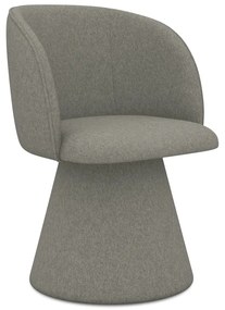 Szürke kárpitozott étkezőfotel Maia – Makamii