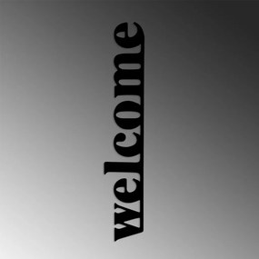 Welcome-5 fém faldekoráció