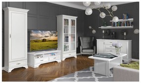 KENTAK POL145 rendőrségi szekrény, alpesi fehér, 145 cm