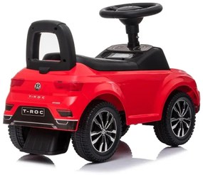 Push autó Volkswagen 2xAA piros/fekete