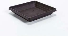 Plastia Lotos virágtartó alátét 60 x 60, csokoládé