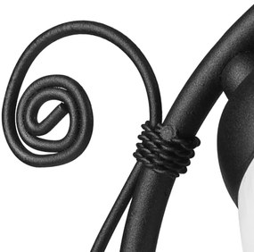 Asztali lámpa RETRO II 1xE27/60W/230V fekete