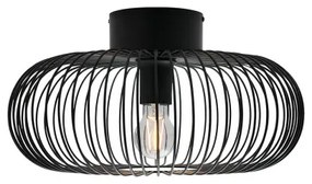 Nordlux - Mennyezeti lámpa BERONI 1xE27/60W/230V átm. 40,3 cm fekete