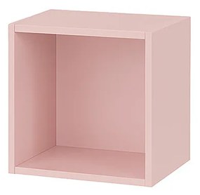 Boxie nyitott fali szekrény 40x40x27 cm pink
