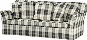 Dekoria Tomelilla 3 személyes összecsukható kanapé huzat Ikea szürke