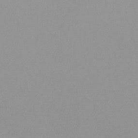2 db szürke oxford szövet kerti padpárna 200 x 50 x 7 cm