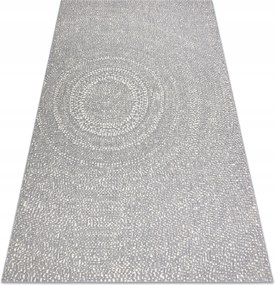 Juta Lapos Szövésű Szőnyeg 140x200 cm Kerekek #B1457