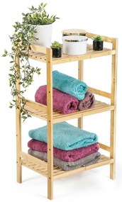 G21 Bambusz polc, 3 polc, 3 emelet