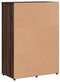 vidaXL barna tölgy színű szerelt fa tálalószekrény 60 x 31 x 84 cm