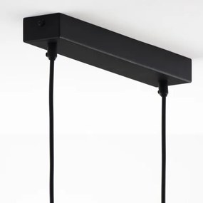 Jupiter 2027 - Csillár zsinóron FIORI 3xG9/10W/230V fekete/arany/bézs