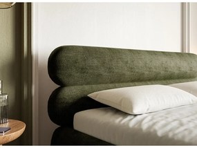 Franciaágy 180 cm Rirri 180B (ágyráccsal) (oliva + arany). 1099826