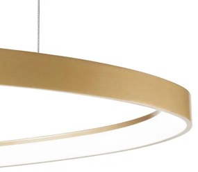 Ideal Lux - LED Csillár zsinóron GEMINI LED/48W/230V átm. 61 cm CRI 90 arany