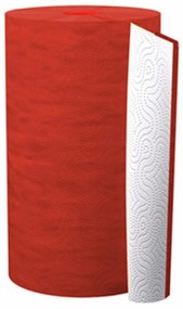 Renova 2 rétegű konyhai papírtörlő, piros, 1 tekercs