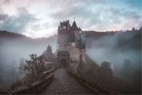 Kép - Eltz-kastély, Németország (90x60 cm)