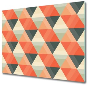 Üveg vágódeszka geometriai háttér 60x52 cm