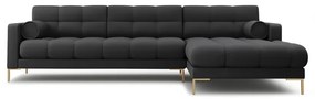 Sötétszürke sarokkanapé (jobb oldali) Bali – Cosmopolitan Design